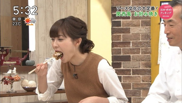 【放送事故画像】食べ方エロい！表情もエロいｗ何食べててもエロい疑似フェラｗｗ 14